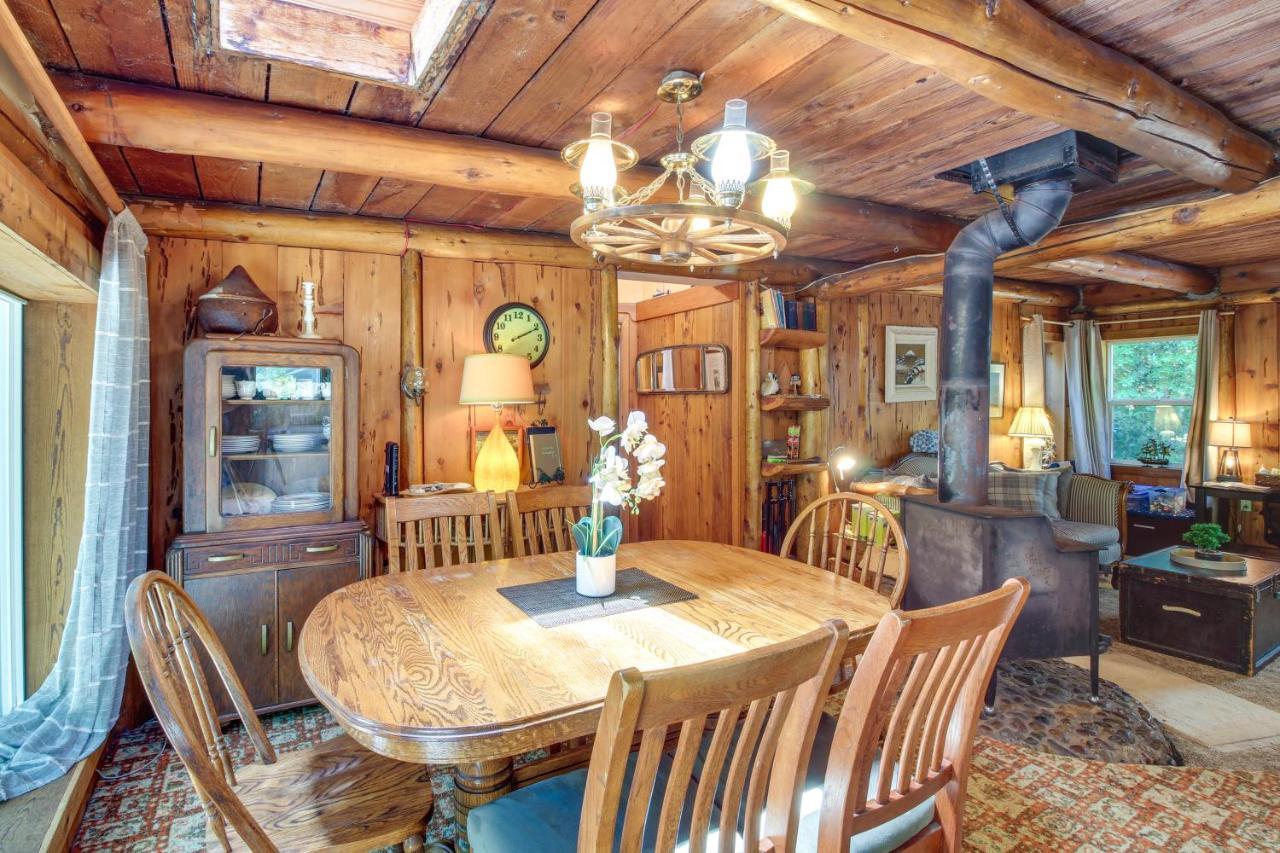 Rustic Bandon Log Cabin On 5 Acres Of Woodlands! Zewnętrze zdjęcie